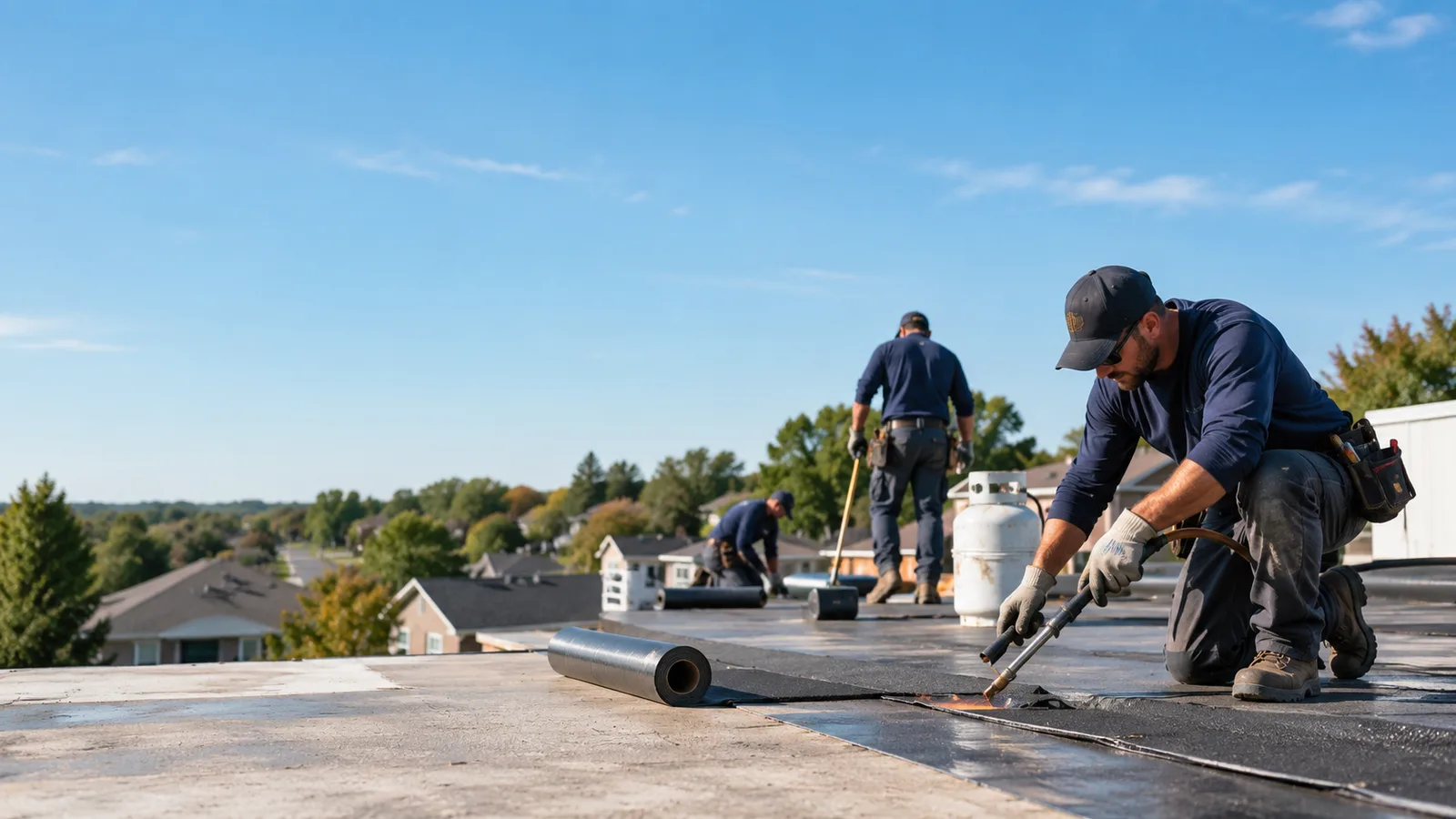 Flat Roof Leak Repair providers in West, TX